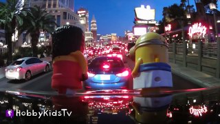 Minions VACATION Road Trip! McDonalds Happy Meal Surprise Toys + Hulk HobbyKidsTV