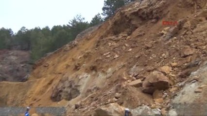 Çelikhan?da Heyelan