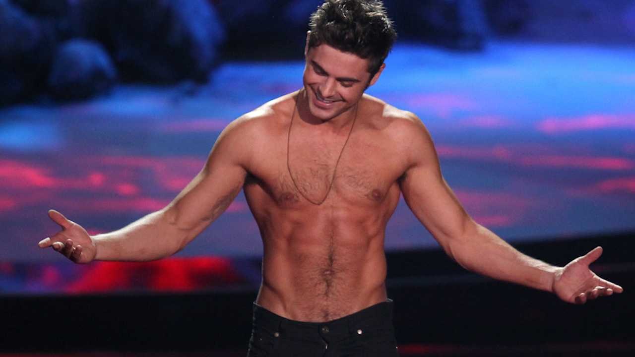 Zac Efron, Dwayne Johnson in Georgia