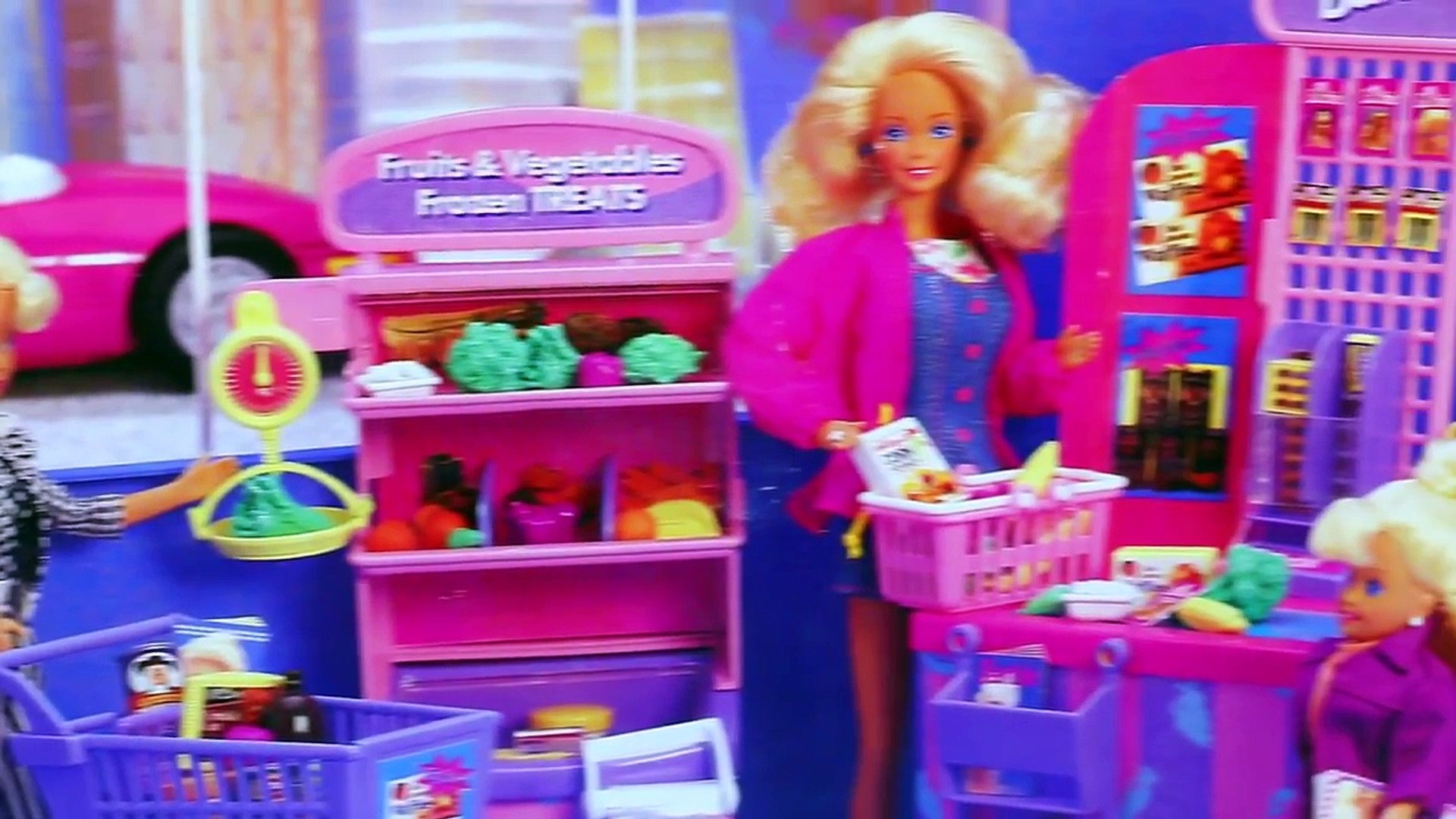 barbie supermarket 90s