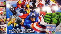 Marvel Superheroes Team Collection Unboxing Kidrobot Labbits Munnyworld Mystery Mini Toys Opening