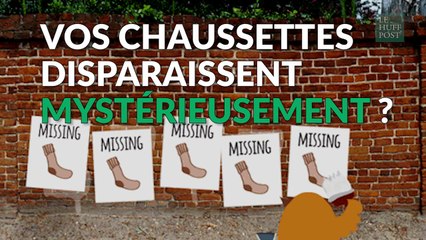 Le mystère des chaussettes qui disparaissent enfin résolu