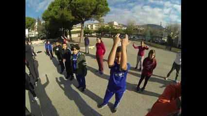 Flashmob EURO 2016 - collège Victor Duruy