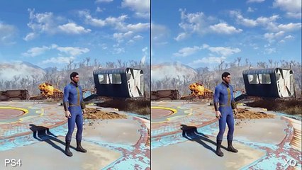 Fallout 4 PS4 vs Xbox One Graphics Comparison