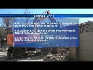 ARRESTOHEN 8 ZYRTARE PER NDERTIMET PA LEJE