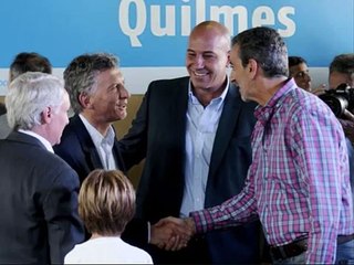 Macri inauguró obras del tren Roca junto a Randazzo a quien destacó por su gestión