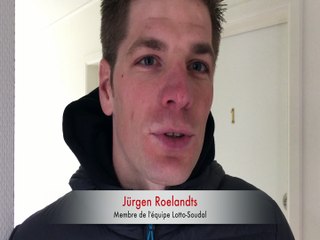 Interview de Jürgen Roelandts, membre de l'équipe Lotto-Soudal