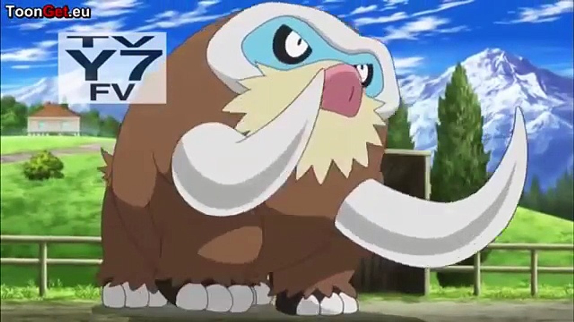 Pokemon Xy Episode Over The Mountain Of Snow Video Dailymotion