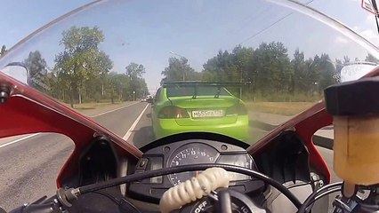Мотоциклист легко ушел от ДПС ! Смотреть