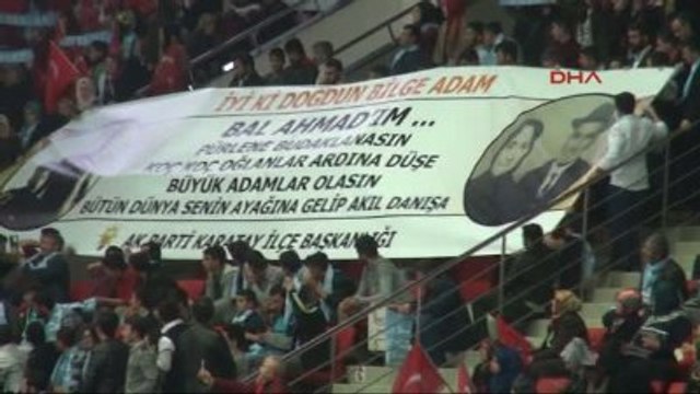 Konya Başbakan Davutoğlu Açılış ve Temel Atma Töreninde Konuştu-detaylar Ek
