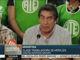Trabajadores argentinos van a paro nacional contra gobierno de Macri