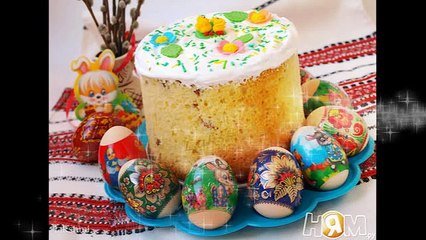 Пасхальные куличи на топлёном молоке