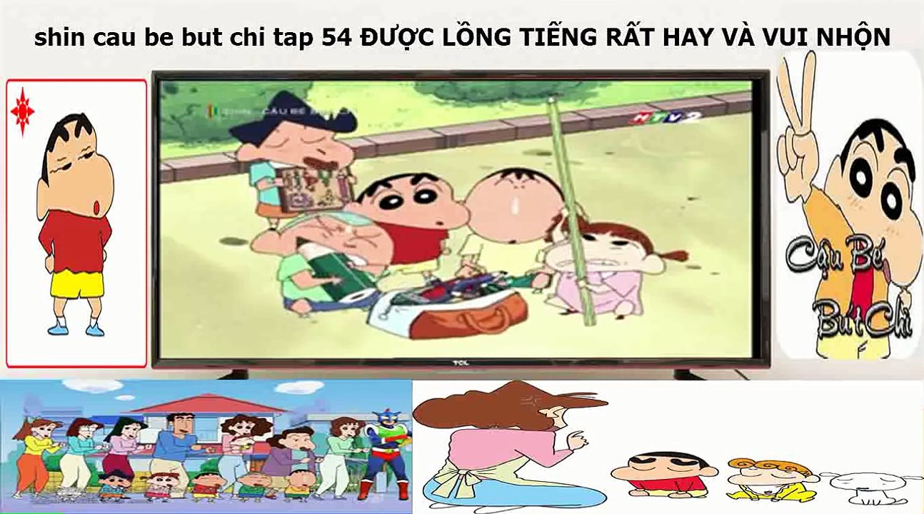 Shin cau be but chi tập 54 htv2 lồng tiếng