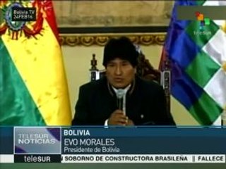 Evo Morales acepta que el "Si" no venció en referendo constitucional
