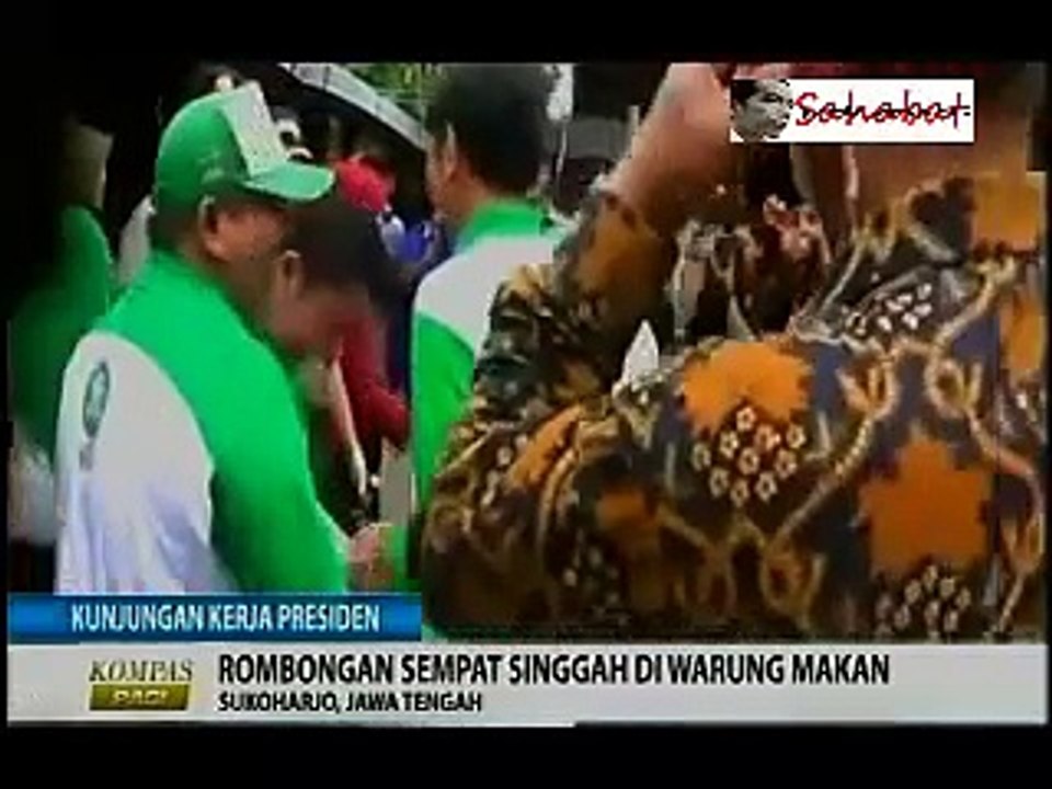 Presiden Jokowi Makan Di warung Saat Kunjungan Kerja Di wonogiri @ Berita terbaru - YouTube
