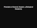 Download Principles of General Organic & Biological Chemistry PDF Free