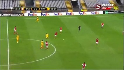 0-1 Theofanis Gekas - Braga v. Sion 24.02.2016 HD -