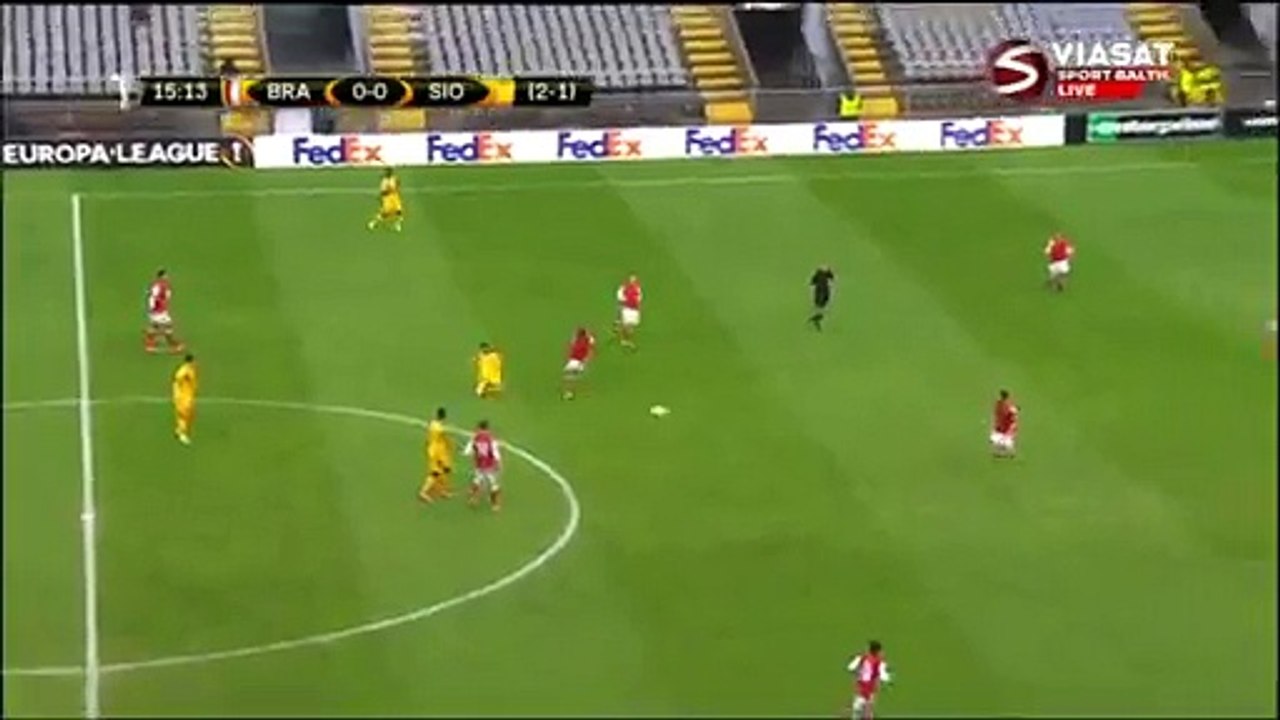 0-1 Theofanis Gekas - Braga v. Sion 24.02.2016 HD -