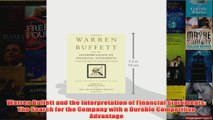 FreeDownload  Warren Buffett and the Interpretation of Financial Statements The Search for the Company  FREE PDF