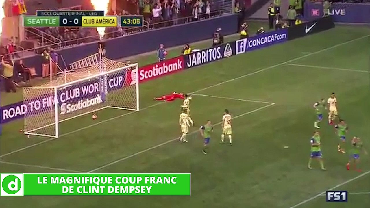 Zap Foot du 24 février: le coup franc de Clint Dempsey, le tifo impressionnant de la Juventus, un jeune du Real marque un but à la Zizou etc.