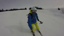 Ski au saisies février 2016 avec la Go Pro