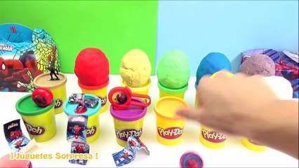 Download Video: Huevos de Plastilina Play Doh en Español del Hombre Araña Spiderman 3 - Juguetes del Hombre Araña