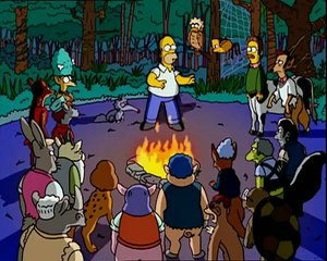 The Simpsons Season 14 Episode clip from Treehouse of Horrors İ: The Island of Dr. Hibbert