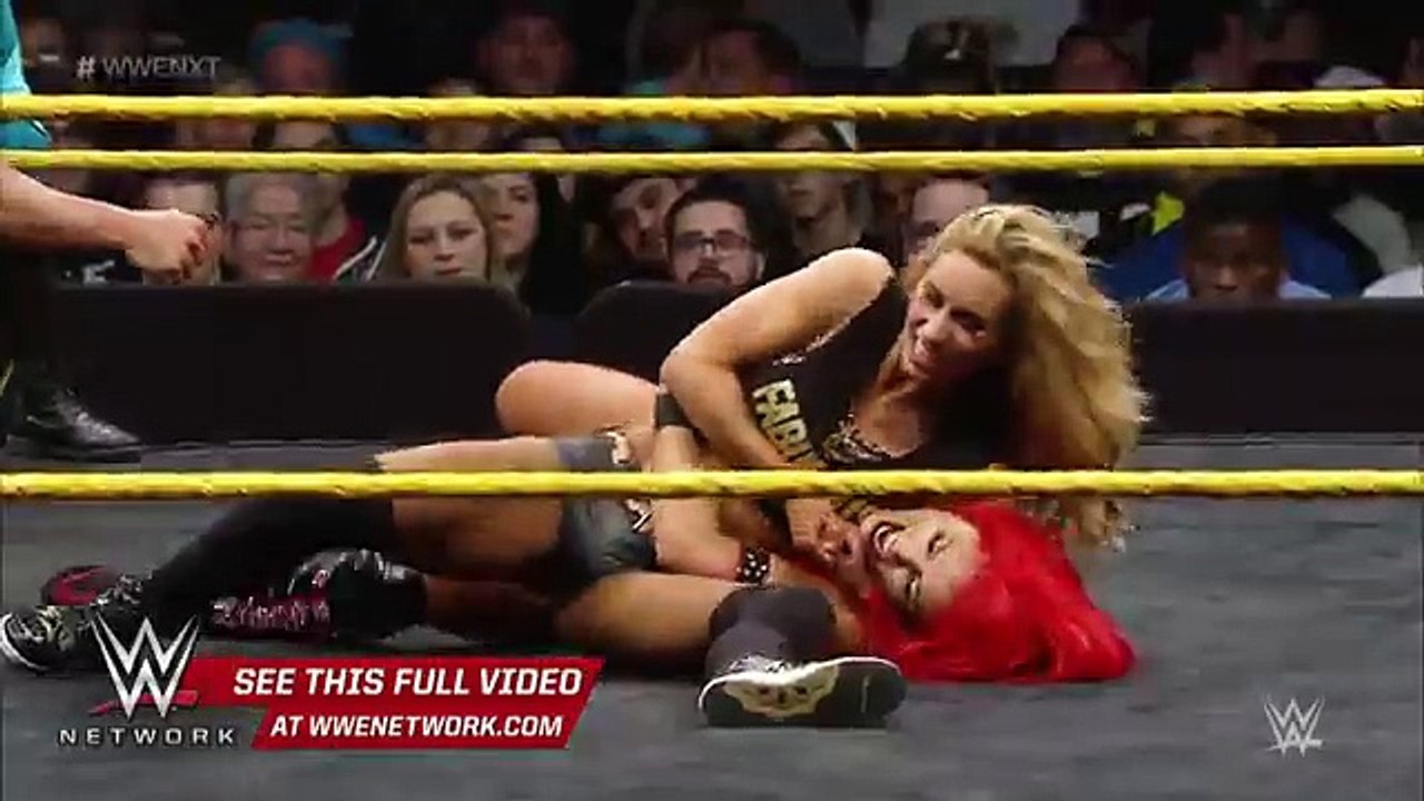 Bayley & Carmella vs. Eva Marie & Nia Jax- WWE NXT, February 24, 2016