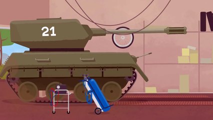 Доктор Машинкова и Танк. Мультики для детей про машинки.