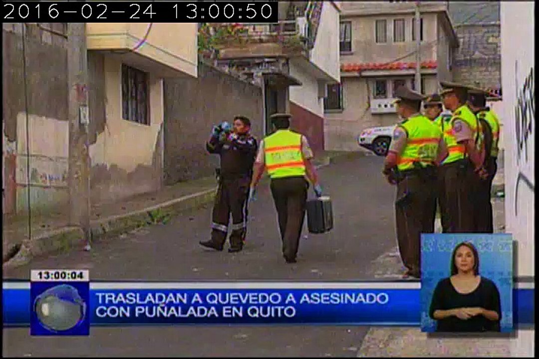 Suceso en Quito