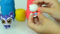 Play doh Om nom Surprise eggs Peppa pig Lalaloopsy Toys Pet Shop Hello kitty Toy