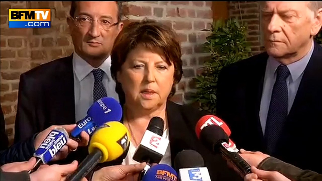 Martine Aubry: "La gauche progressiste, la gauche moderne, c'est nous"