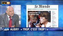 Jean-Marie Le Guen: la tribune publiée de Martine Aubry est 