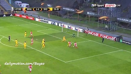 Nikola Stojiljkovic Goal HD - Braga 2-2 Sion - 24-02-2016 -