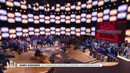 Garry Kasparov en face à face - Le Grand Journal - Canal +