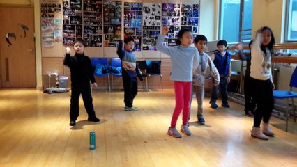 20160123 tuen mum 東華小朋友練習