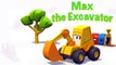 GARBAGE TRUCK! Excavator Max Surprise Egg Games! Hide & Seek!