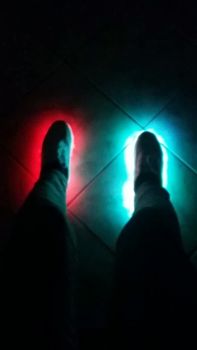 chaussures led
