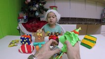 PLAYDOH CHRISTMAS PRESENTS SURPRISE TOYS GAME Disney Junior Octonauts Toy Nickelodeon SpongeBob