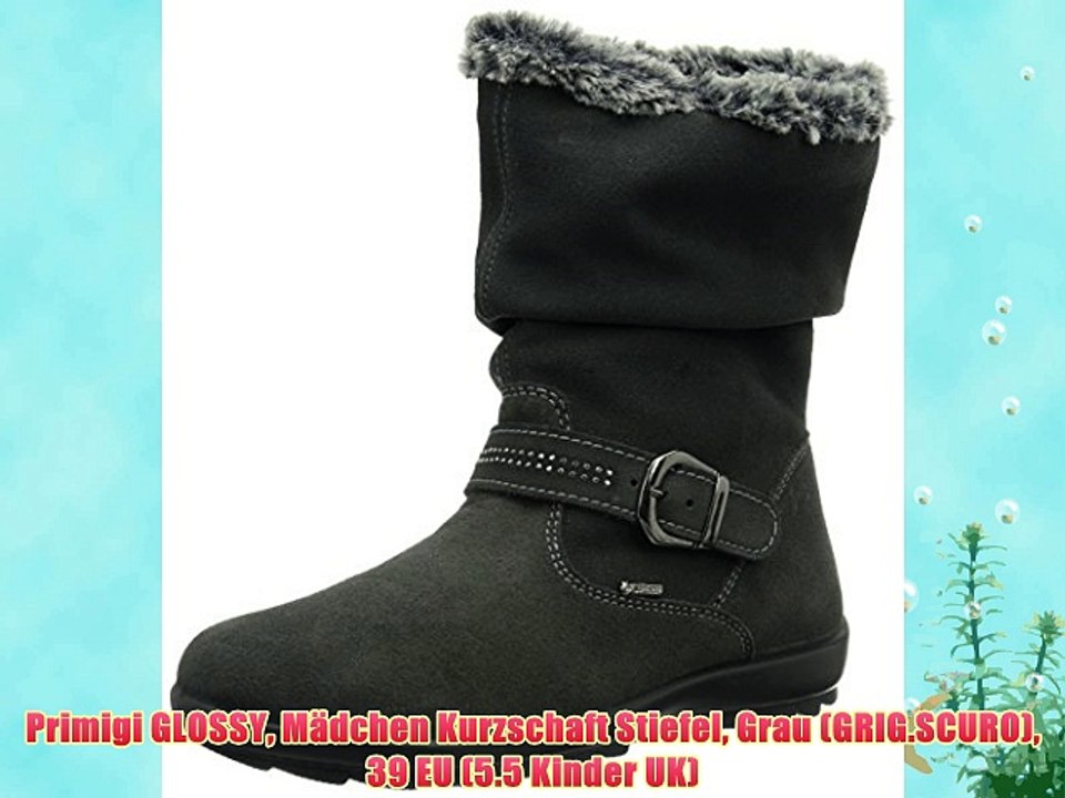 Primigi GLOSSY M?dchen Kurzschaft Stiefel Grau (GRIG.SCURO) 39 EU (5.5 Kinder UK)