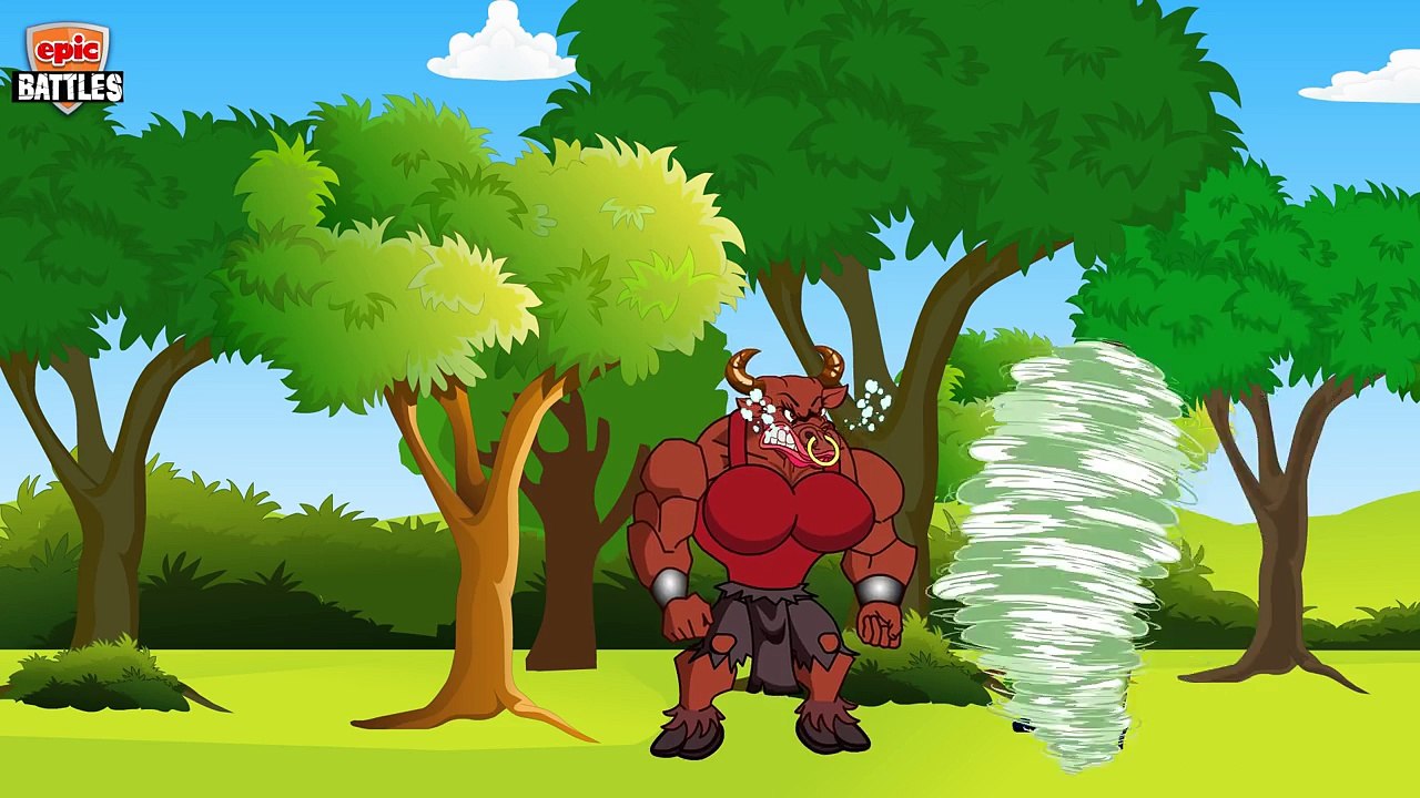 Finger Family Epic Battles Crazy Bull Vs Man | Finger Family Nursery Rhymes