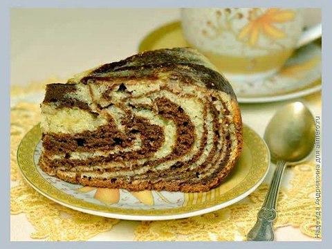 Мультиварка рецепты Манник Зебра в мультиварке