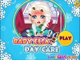 Baby Elsa Day Care Movie Episode-Frozen Baby Caring Games-Best Baby Games
