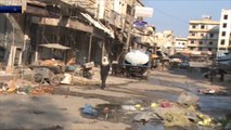 قتلى بقصف روسي سوقا شعبية بمدينة أريحا بريف إدلب