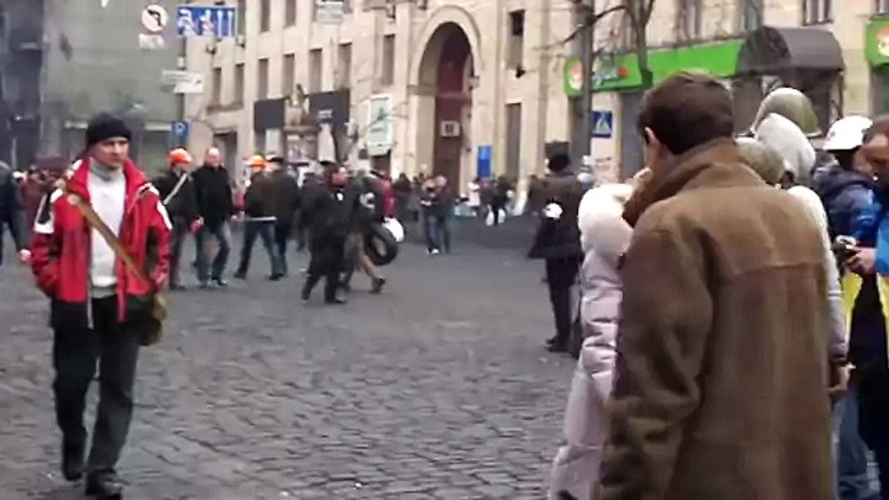 Киев Евромайдан Европейская площадь ул Грушевского