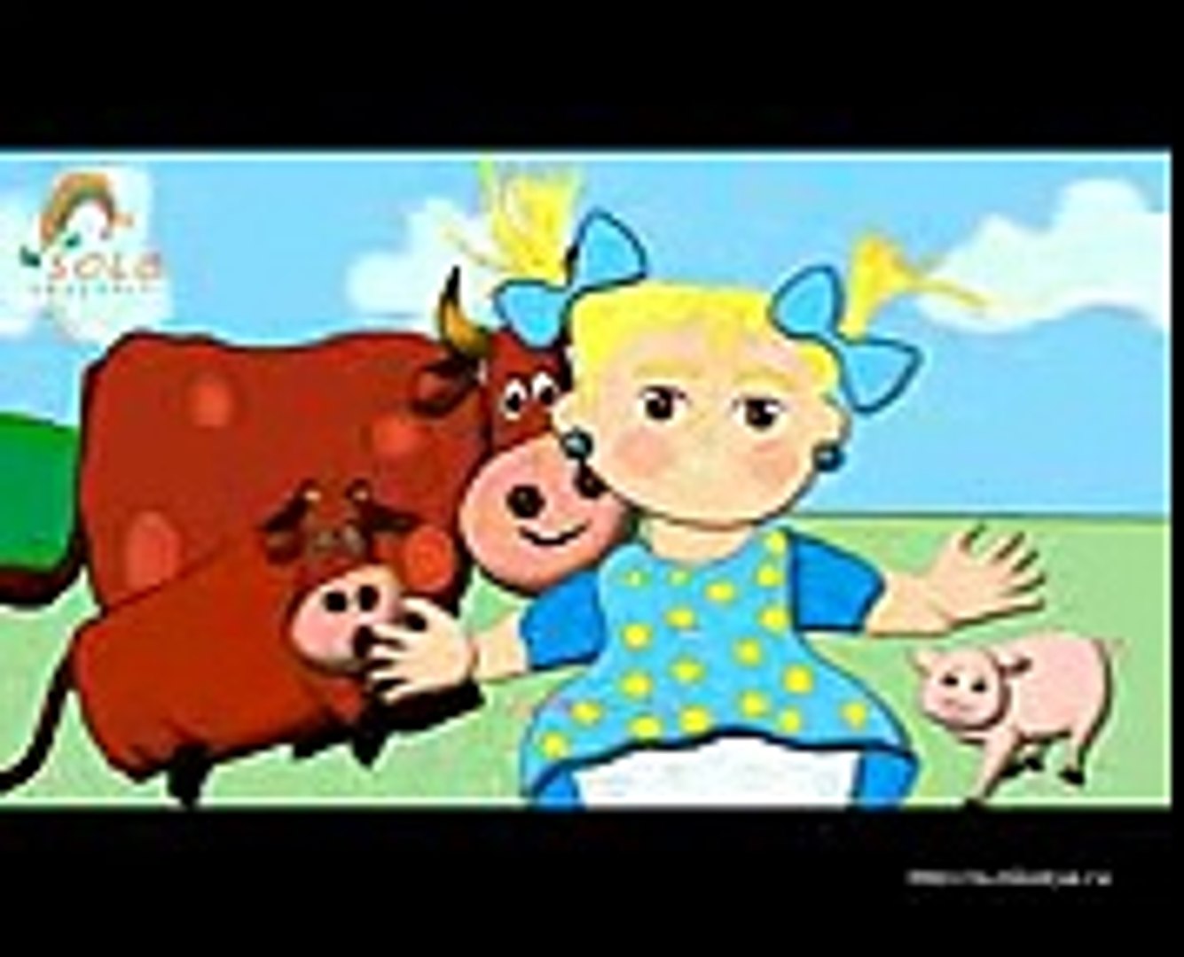 ⁣Обучающие - Развивающие мультфильмы: Домашние животные и их дети - Как говорят животные -