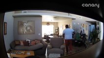 Las Vegas Burglars Ransack Home, Steal Surveillance Camera