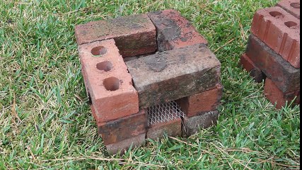 Brick Rocket Stove - Survival tips #35