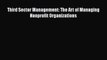 [PDF] Third Sector Management: The Art of Managing Nonprofit Organizations Read Online