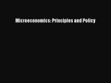 PDF Microeconomics: Principles and Policy  EBook